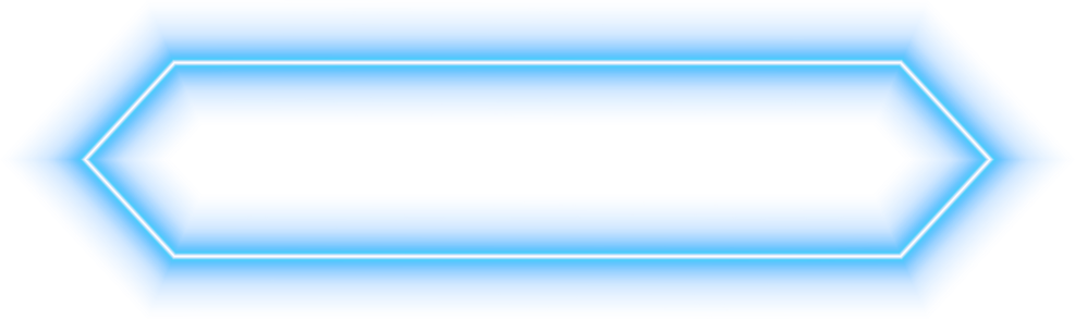 Neon Frame Blue