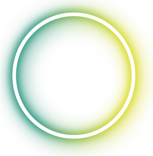 Glowing Circular Frame